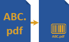 Stamp File Name or OCR Text as Barcode